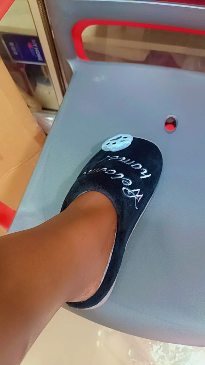 Chaussons d'intérieur confortables et doux
