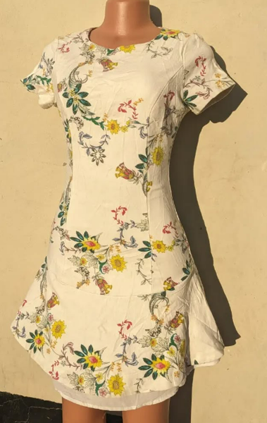 Mini floral dress
