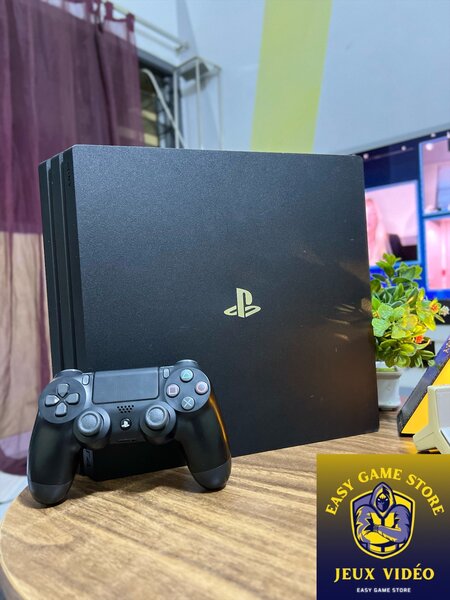 PS4 PRO 1TB IMANGE 4K CRAQUÉ 30 JEUX + 2 MANETTES