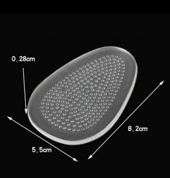 Coussinets en silicone pour talon