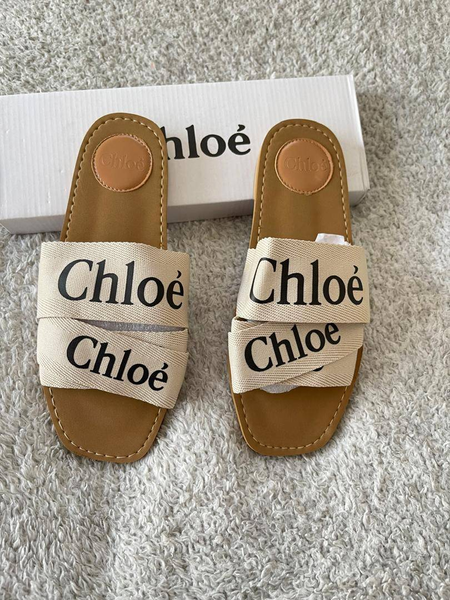 White sandals Chloe'