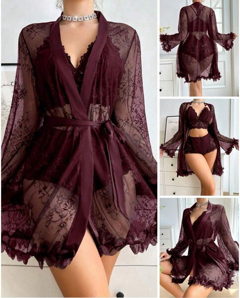 Élégante robe en dentelle