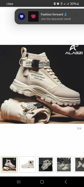 High running shoes