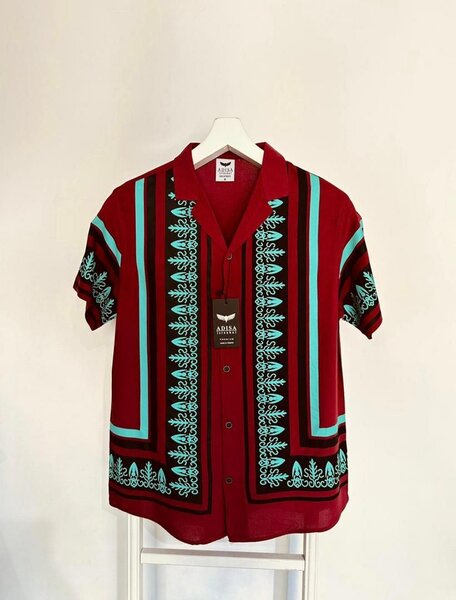 Chemise a motifs