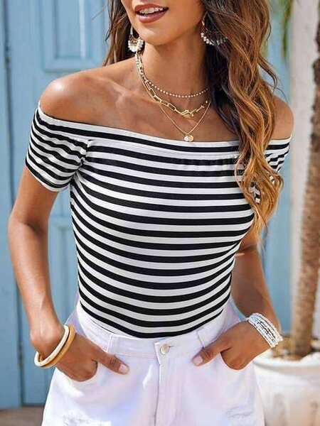 Haut cou bateau