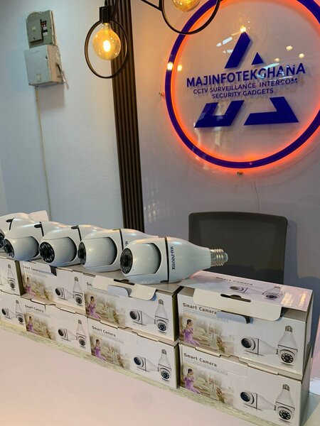 Bulb cctv cameras