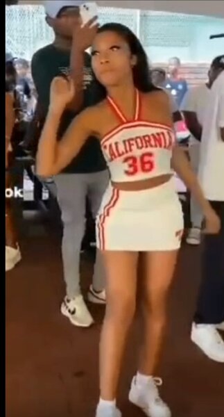 Costume cheerleader California