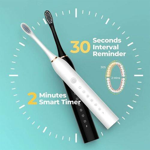 Brosse à Dents électrique à Six Vitesses USB Rechargeable