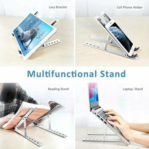 Support Ordinateur En Aluminium