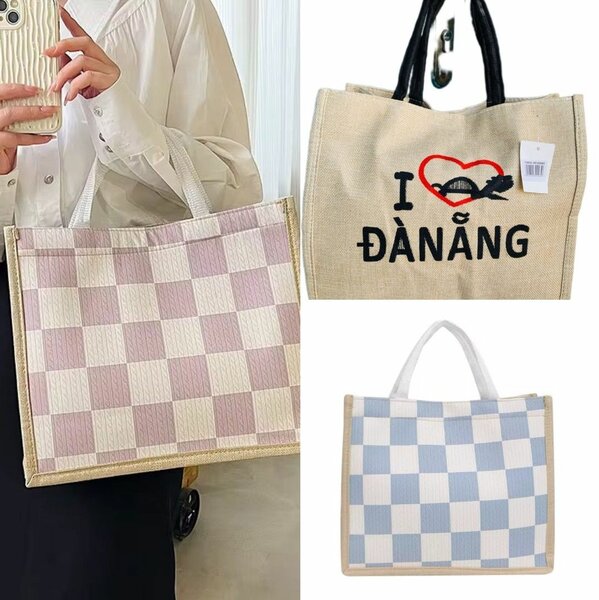 Sac fourre-tout en jute Danang