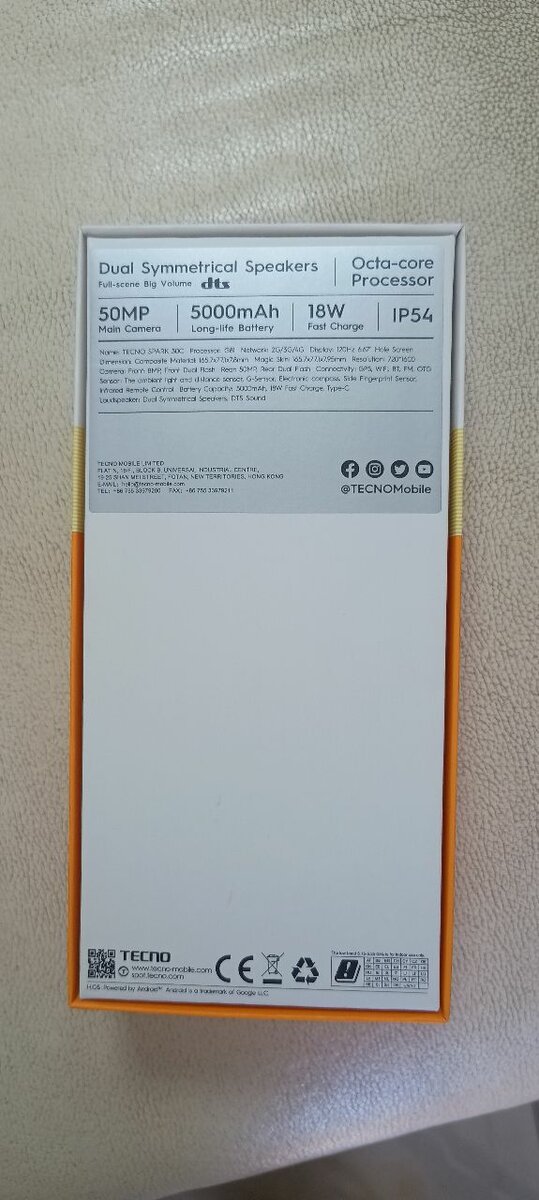 Tecno spark 30c
