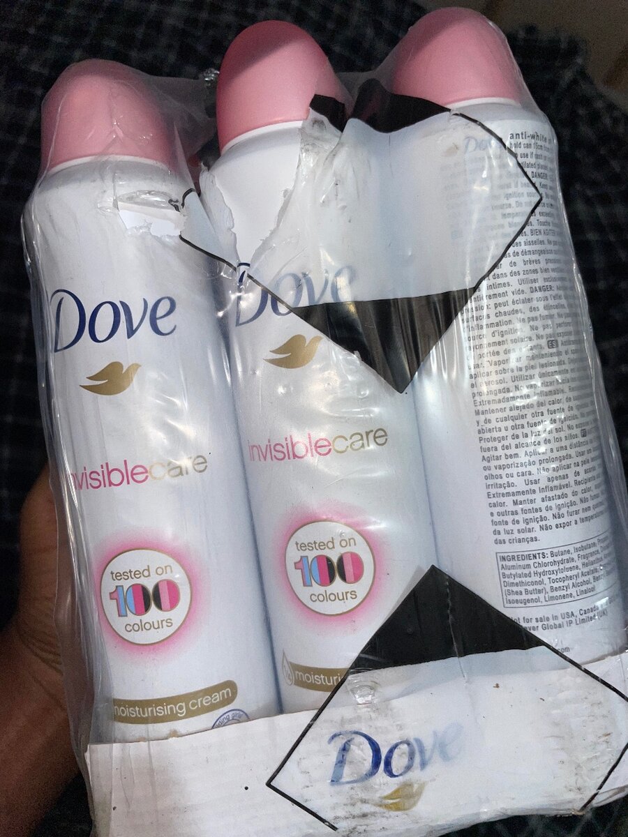 Deodorant spray