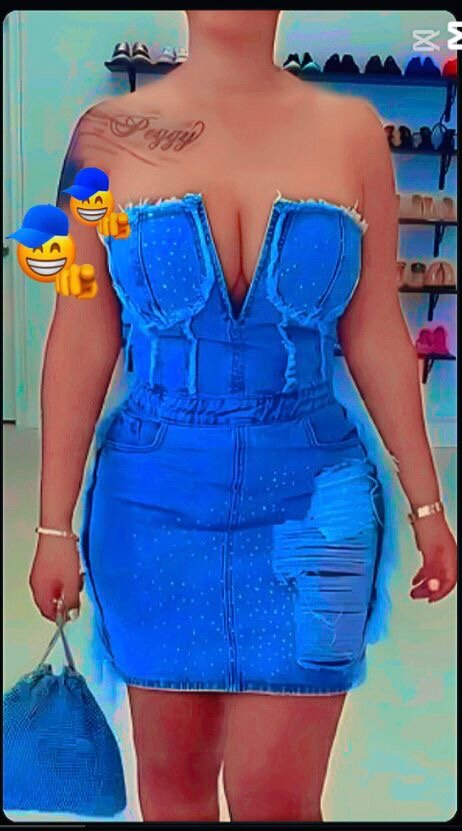 Robe jeans