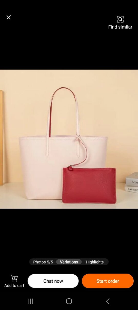 Sac à main avec pochette