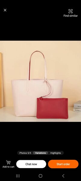 Sac à main avec pochette