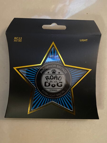 Cordes de Guitare Légères Phosphor Bronze Road Dog