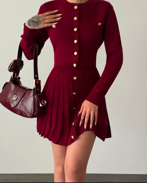 Knit Skirt set