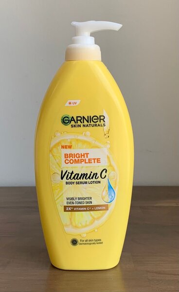 Garnier body lotion cream