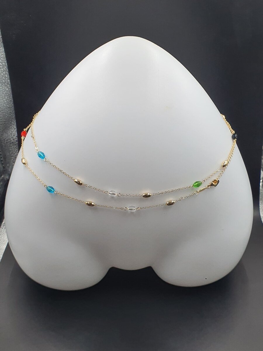 Chaîne de cheville élégante