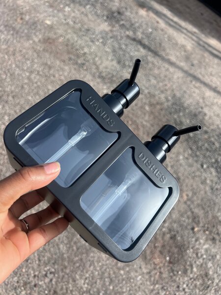 Soap dispenser set