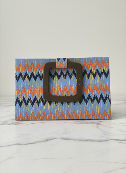 Sac à main élégant zigzag