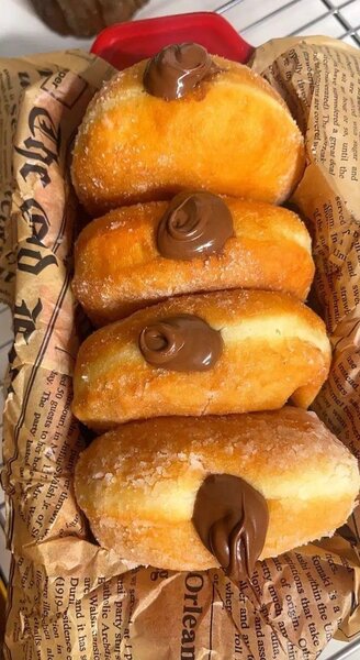 Beignet moelleux au chocolat