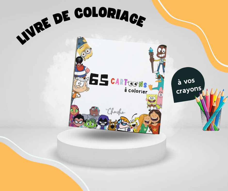 Livre de coloriage - Cartoons