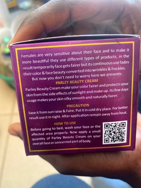 Parley beauty cream