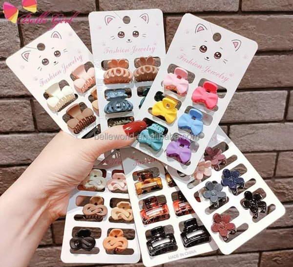 Hair claw clips