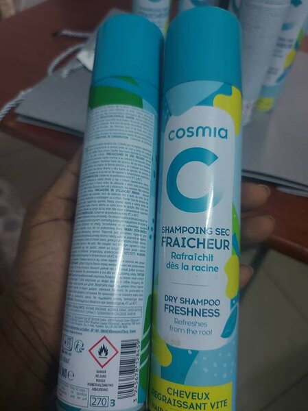 Shampooing sec pour cheveux