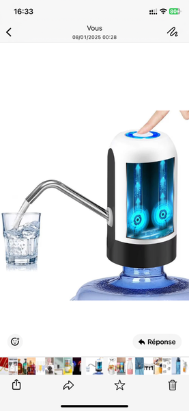 Distributeur d'eau électroniqu