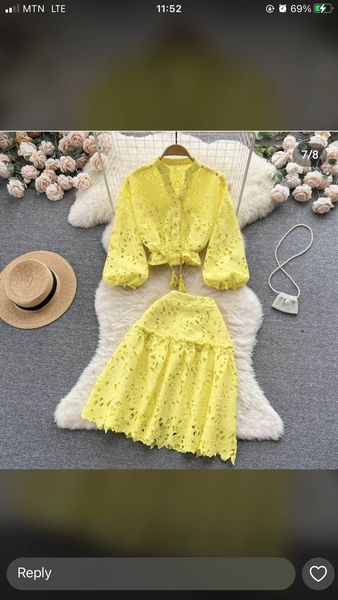 Skirt and top dress