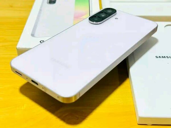 Smartphone Samsung blanc