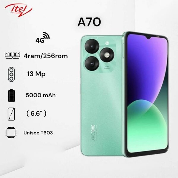 Itel A70 - 256GB - 4GB Ram