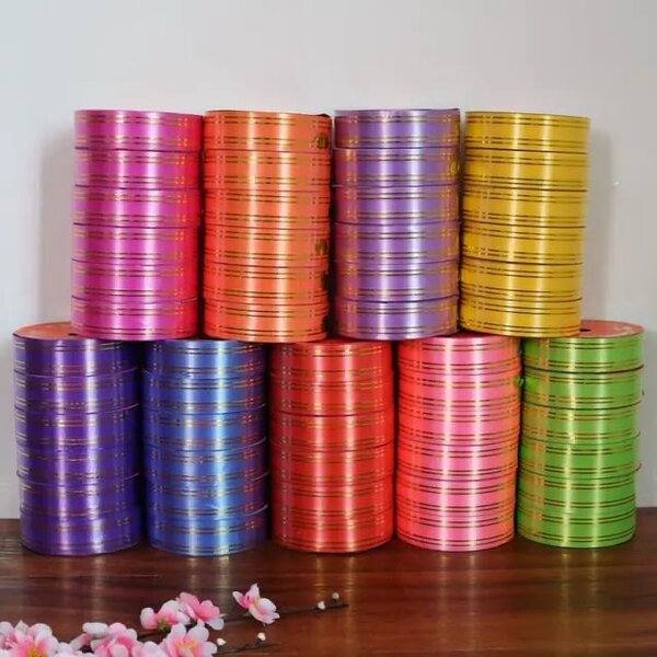 Rubans papier Colorés 18mm