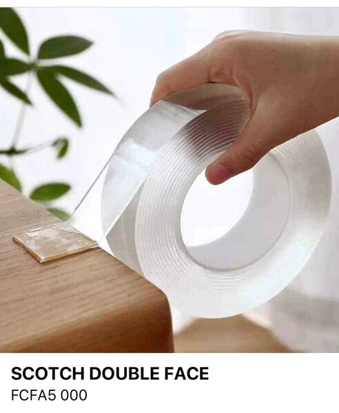 Ruban adhésif double face 5 mètre