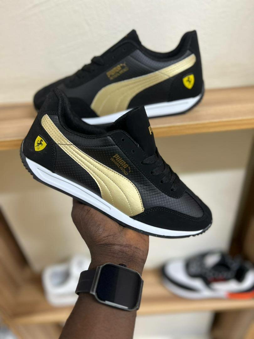 Baskets noires élégantes homme