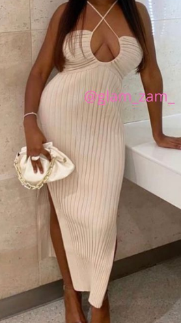 Slit dress 😍