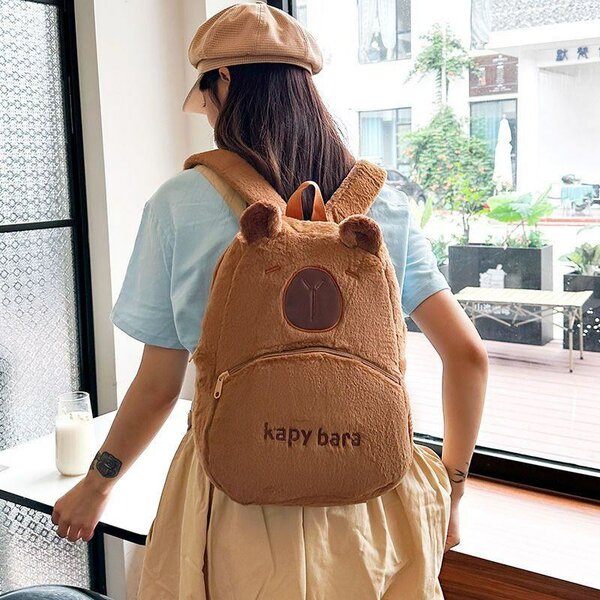 Sac à dos peluche Kapybara