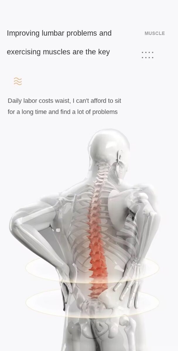 Magnetic Back Massager
