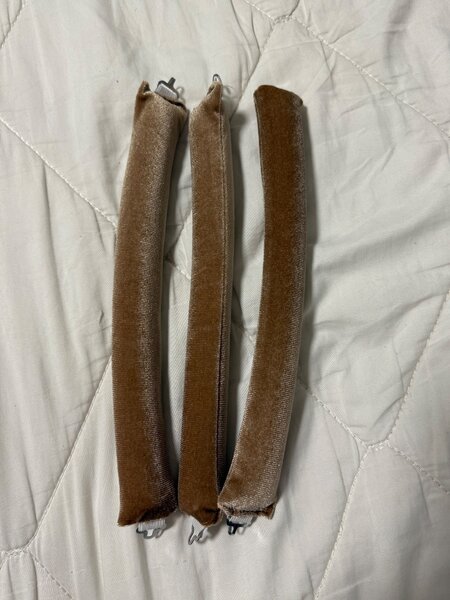 Boudin en velours marron
