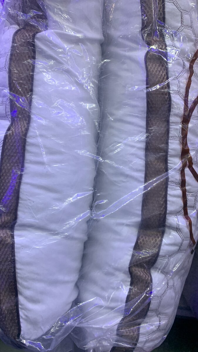 Pillow and sheets