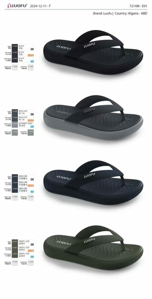 Tongs Confort Homme Luofu