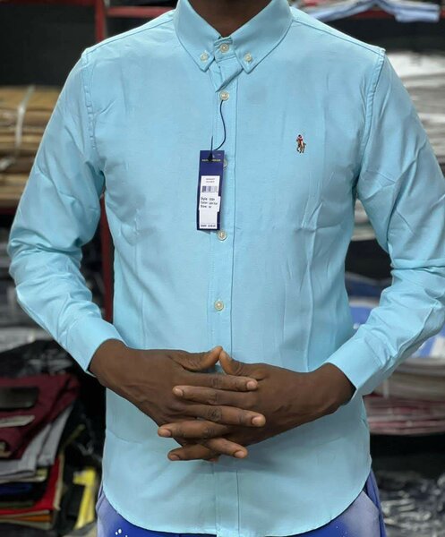 Chemise Homme Bleu Élégante
