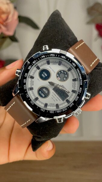 Montre Homme Chronographe Élégante