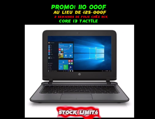 HP Probook 11 G2 i3 6th Génération  