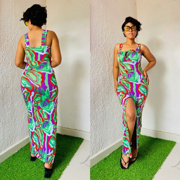 Woman dresses