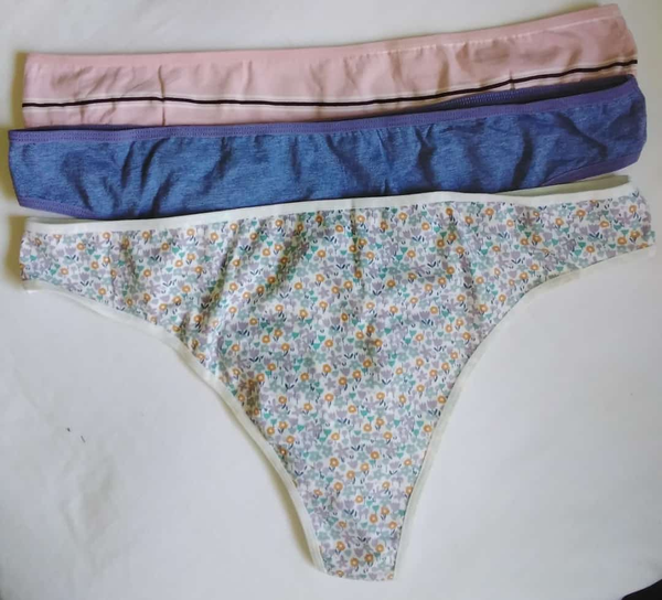 Pant blanc bleu