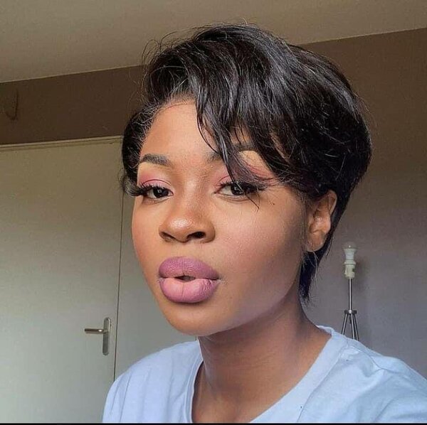 Pixie cut