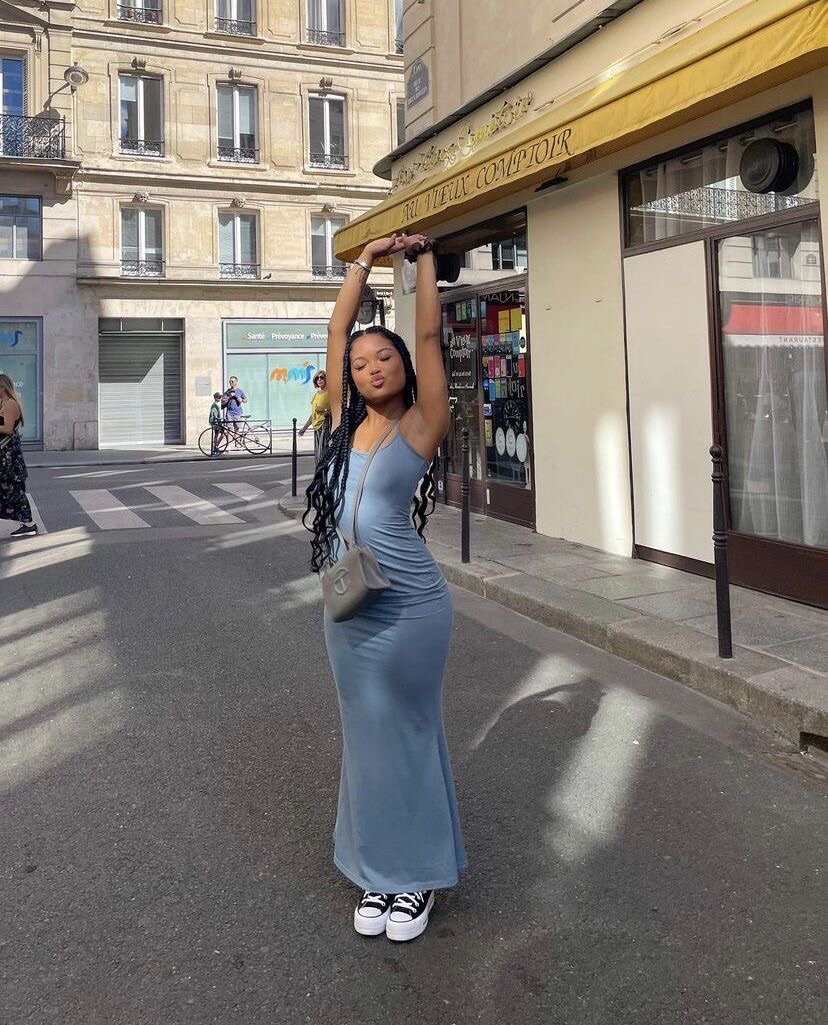 Belle robe robe simple décontractée